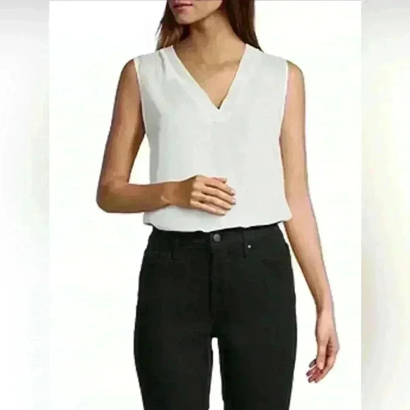 Covington Sheer Tank Blouse XXL - Picture 2 of 7